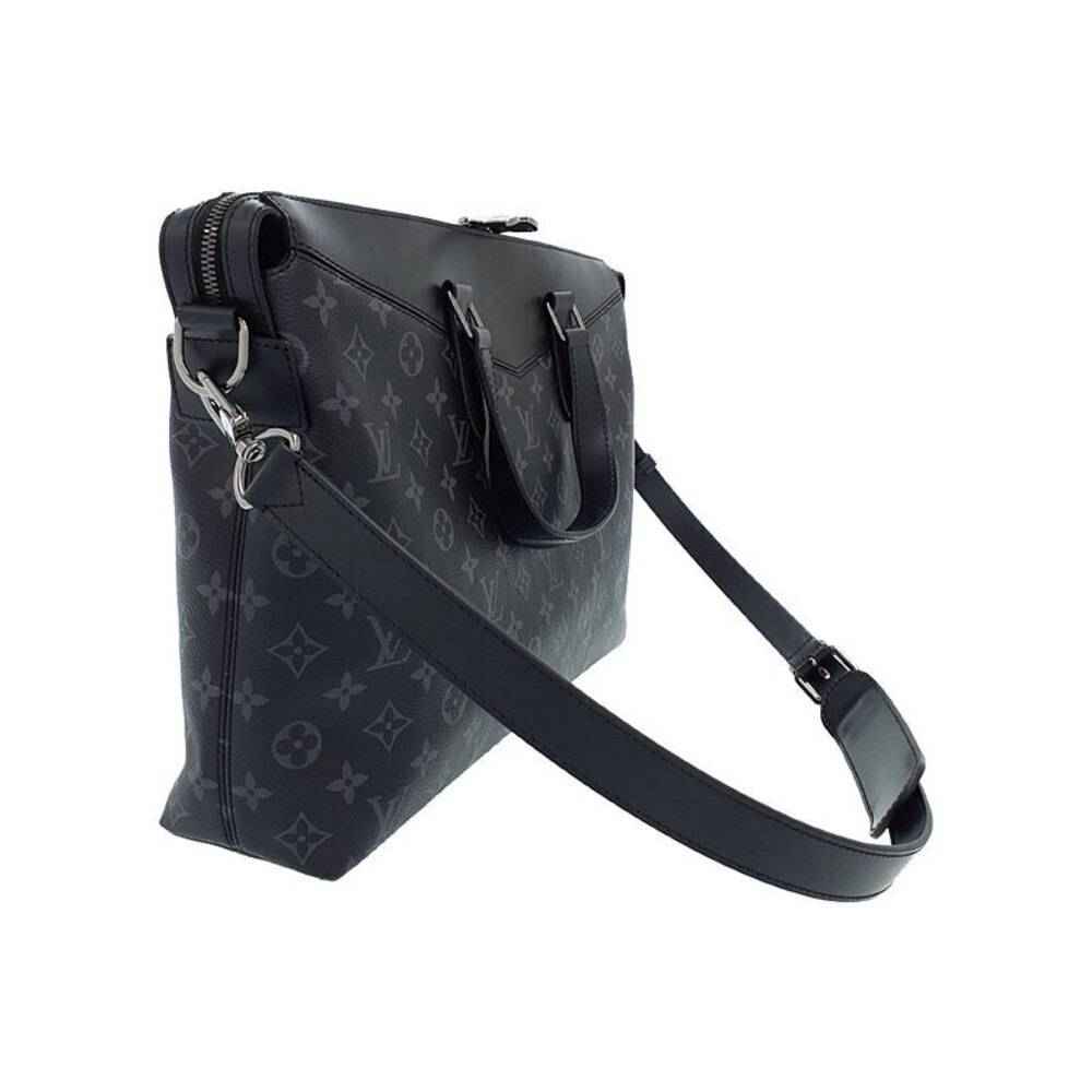 Louis Vuitton Eclipse Explorer Bag Black Monogram Briefcase